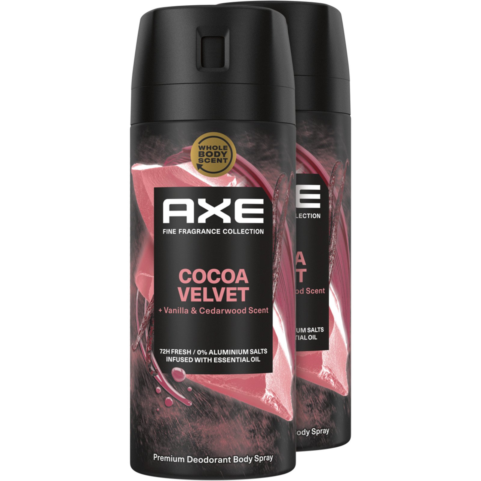 Axe Deo Premium Cocoa Velvet 2 x 150 ml