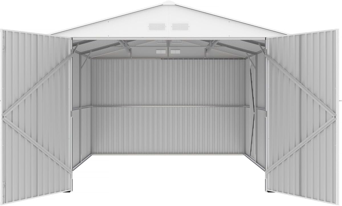 Habitat et Jardin Metallgarage Houston 15,36 m² - Anthrazit