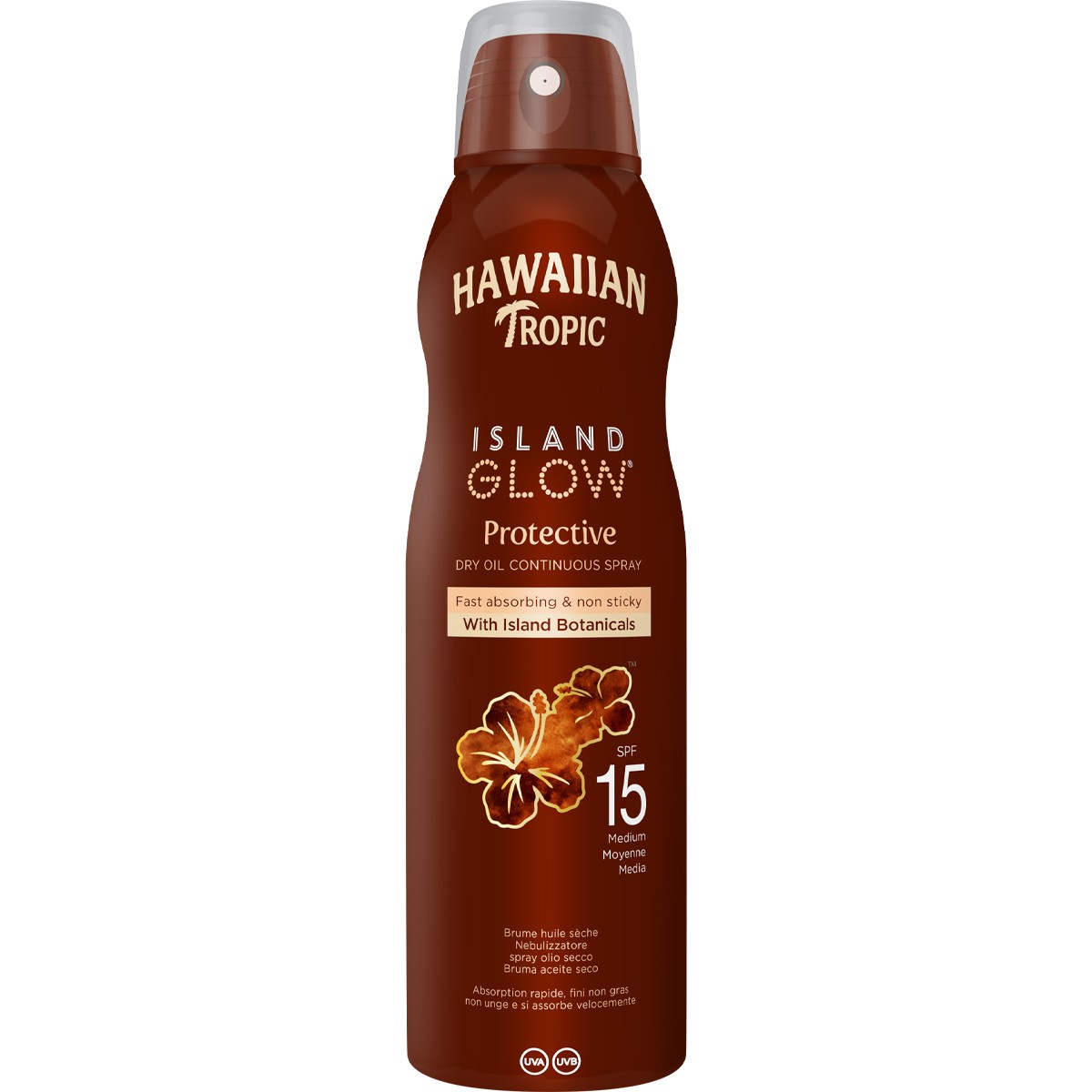 Brume d’huile sèche SPF 15 - Argan - Island Glow - Corps - 177 ml