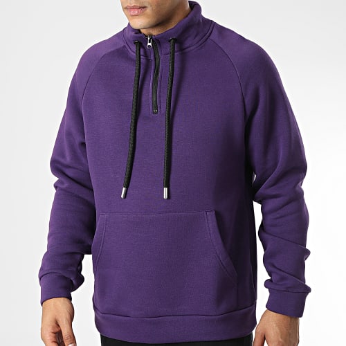 Sweat Col Zippé KL-2101 Violet