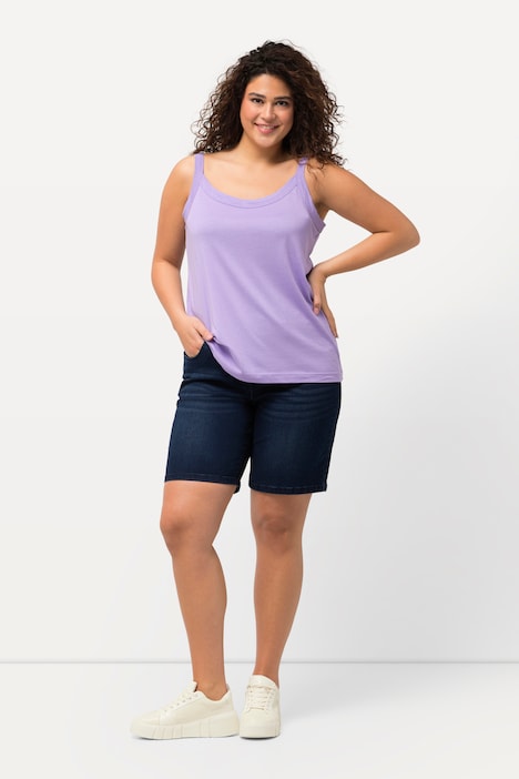 Jeansbermuda Mandy, 5-Pocket-Form, Komfortbund