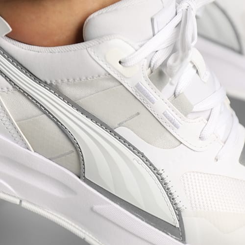 Baskets Mirage Sport Tech Reflective 388620 Puma White Puma Silver