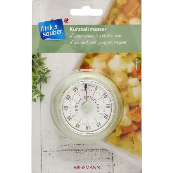 FLINK UND SAUBER KURZZEITMESSER FARBIG