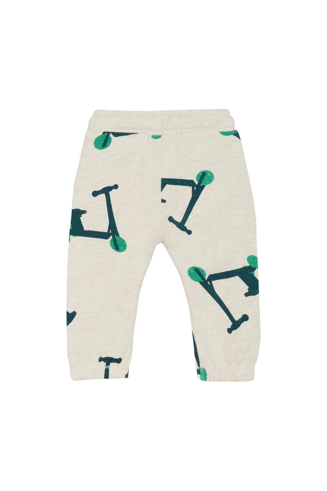 Noppies Baby Broek Sudbury - Vehicle Pattern Green