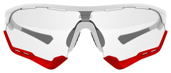 Scicon Sports Aerotech SCN XT Photochromic XL Lunettes De Soleil De Performance Sportive (Miroir Rouge Photochromique Scnxt/Luminosité Blanche)