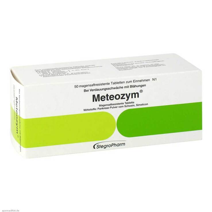 Meteozym Filmtabletten, 50 St