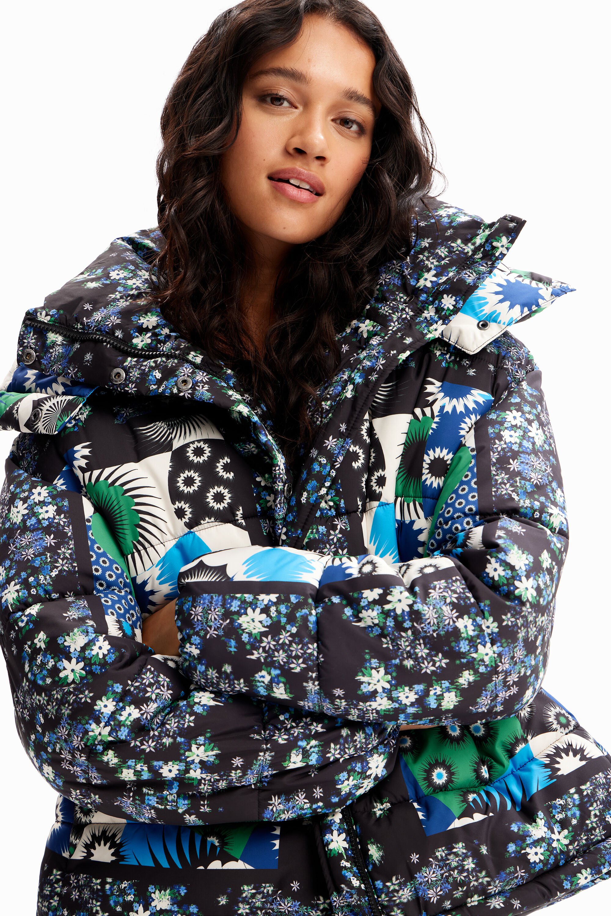 Veste matelassée patchwork