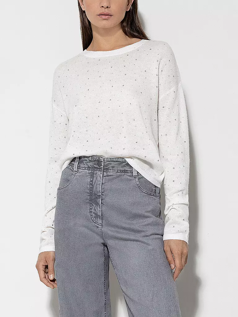 LUISA CERANO Pullover weiss