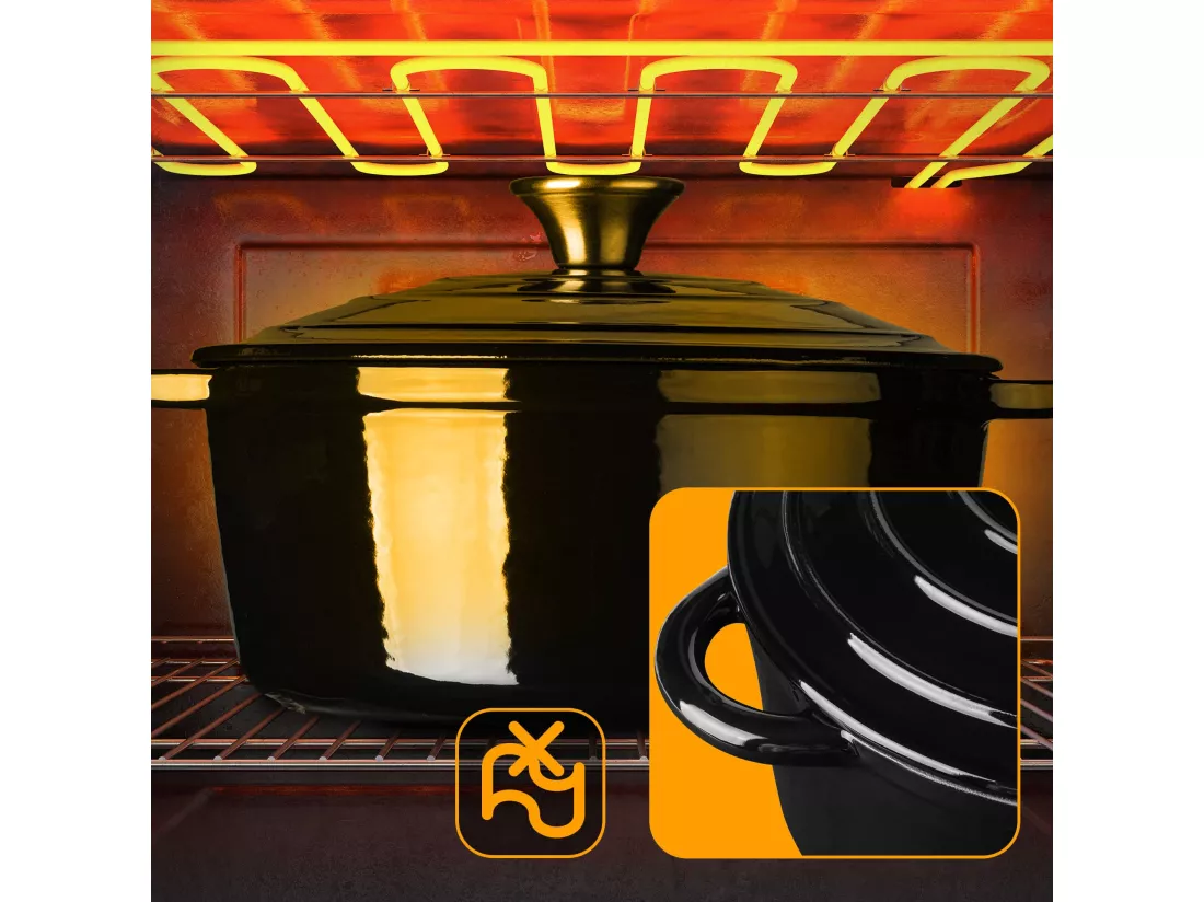Dutch Oven - Fonte - 4L - Noir