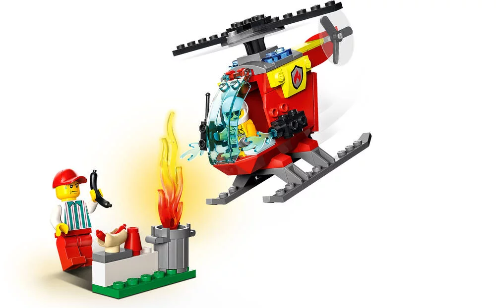 LEGO®CITY 60318 - L'HELICOPTERE DES POMPIERS