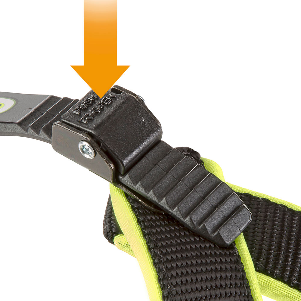 Ferplast harnais ergonomique pour chiens agila fluo 7, ajustement parfait, fermeture à double micro-régulation, rembourrage