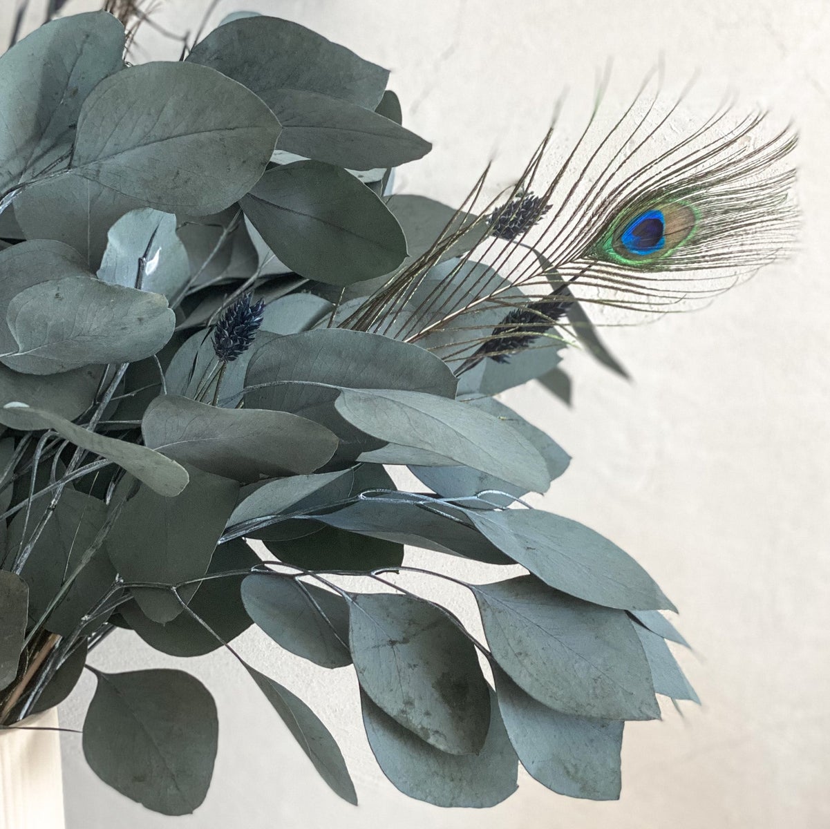 Gedroogd bloemenboeket Eucalyptus Blue Sky