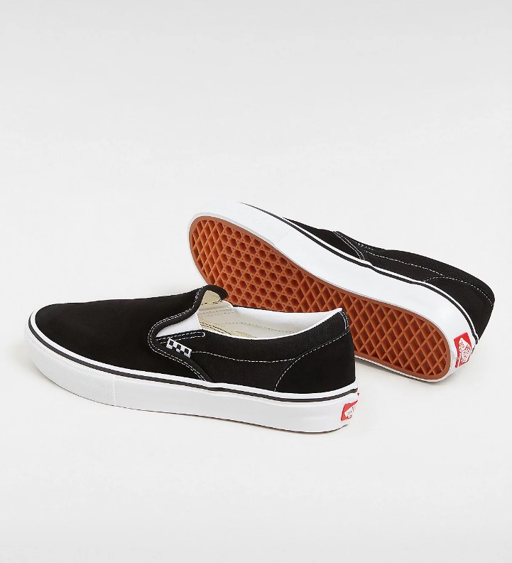 Vans Skate Slip-On Black White 4.5 US / 36 EU