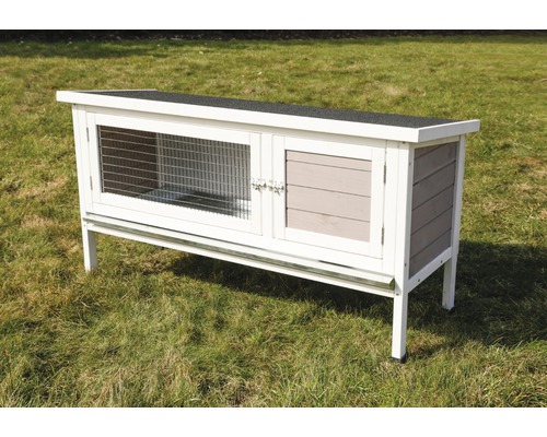 Knaagdierkooi Freddy 116 x 45 x 62 cm wit