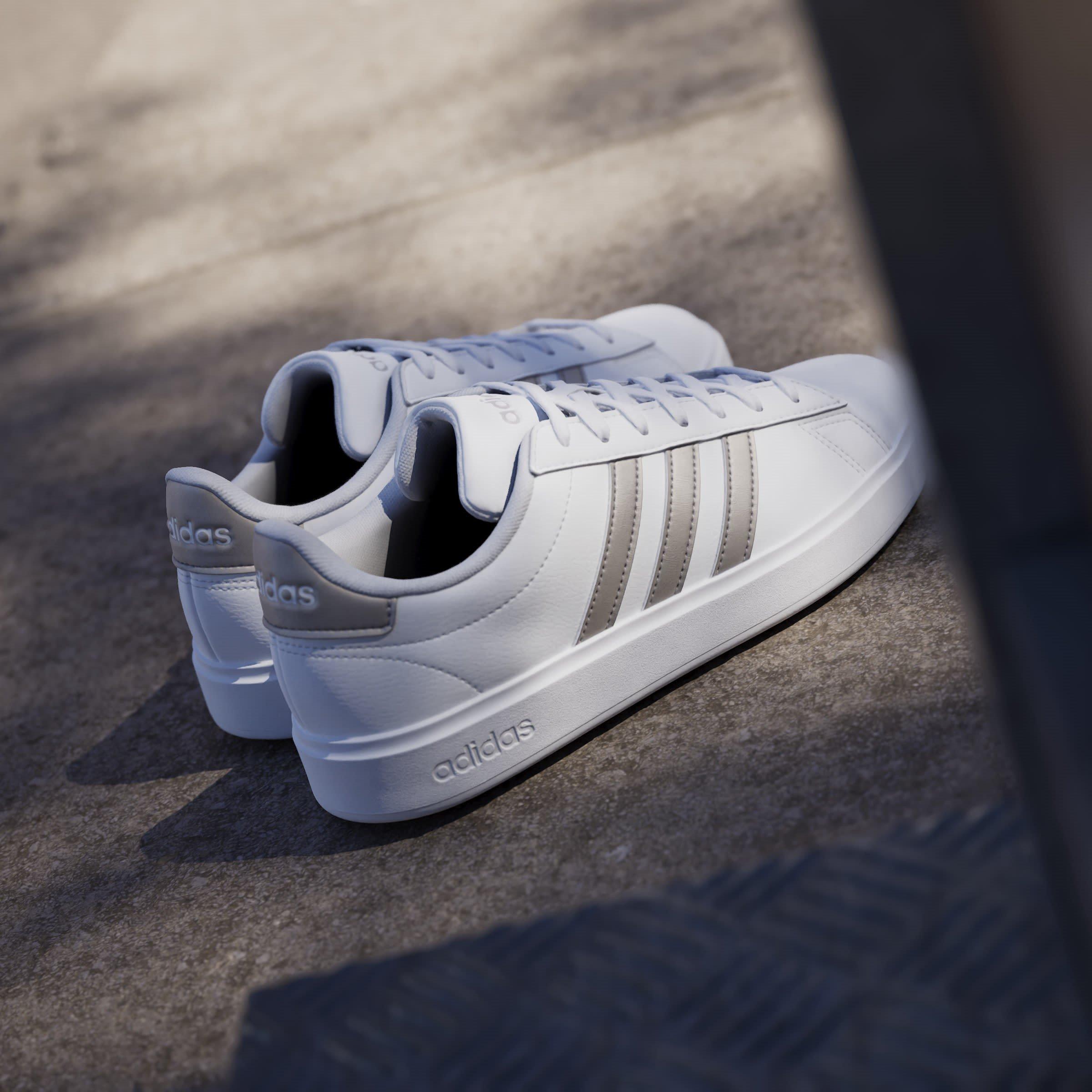 adidas Womens Grand Court Sneakers