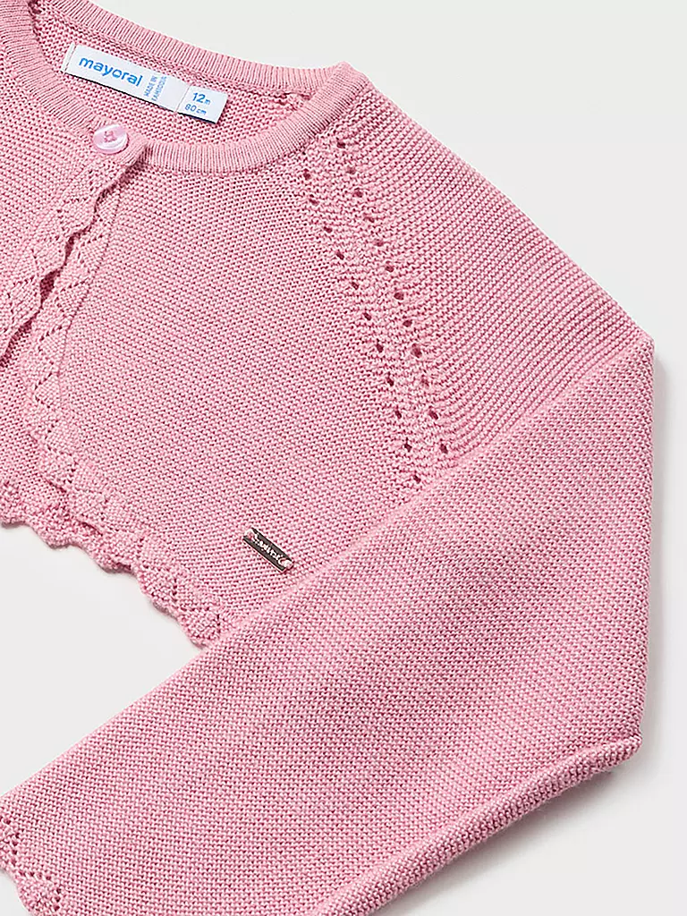 MAYORAL Baby Strickjacke rosa
