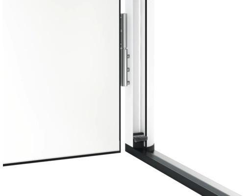 Hörmann voordeur Thermo46 TPS 020/06 wit 1000 x 2100 mm links
