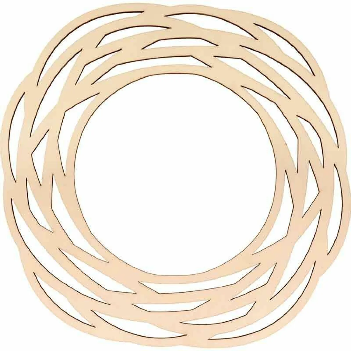 Artemio Couronne Murale en Bois