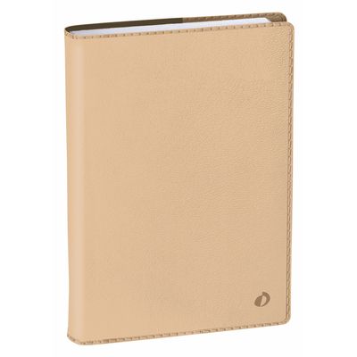 Agenda Toscana - 1 jour par page - 12 x 17 cm - beige sable - Quo Vadis