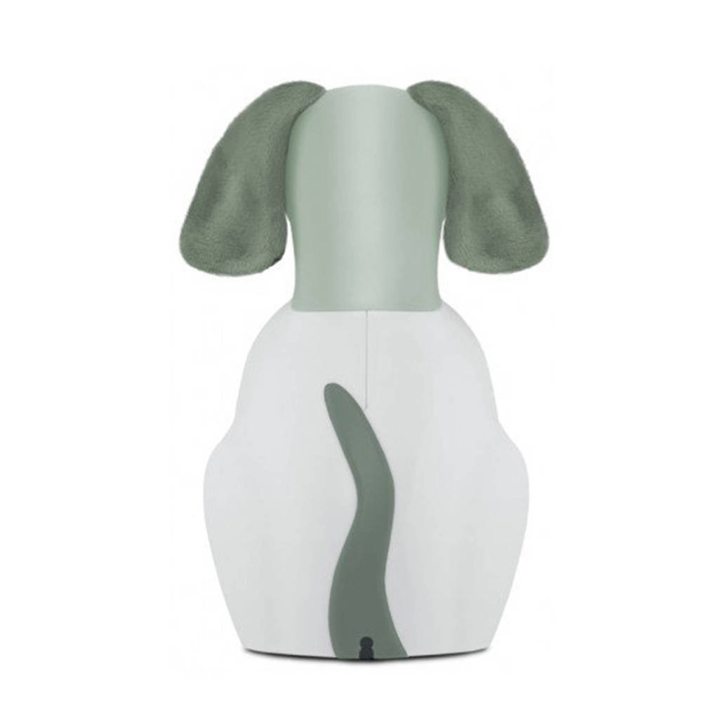 Davy de hond slaaptrainer met uurwerk groen