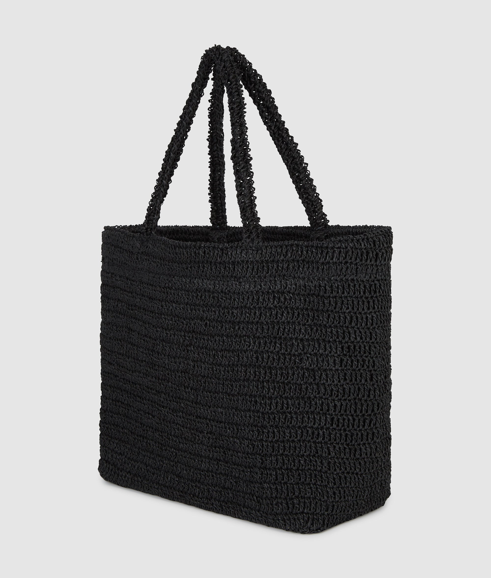 K/Signature strandtas met crochet