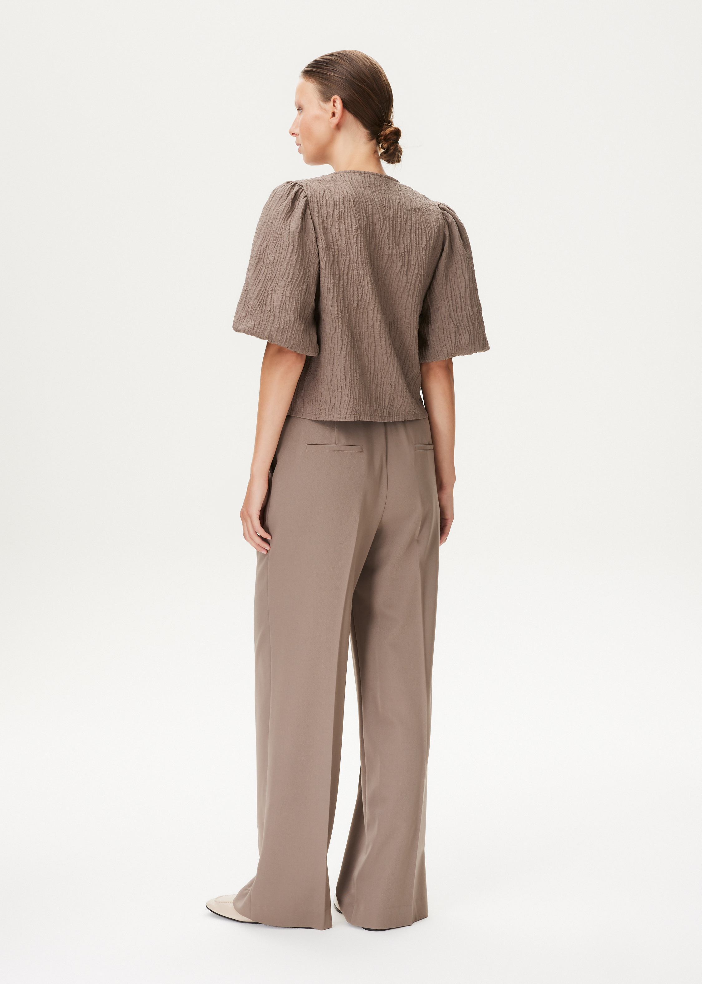 Blouse met structuur