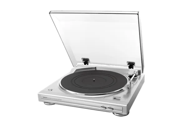 Denon DP-29F - Pladespiller - sølv