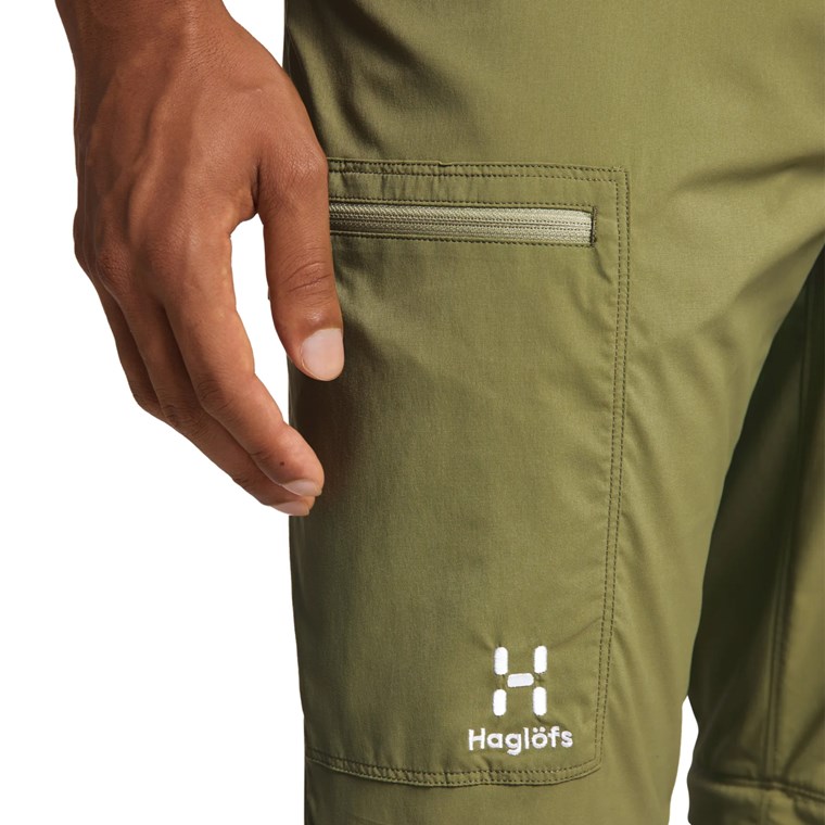 Haglöfs Lite Standard Zip-Off Pant Men Olive Green