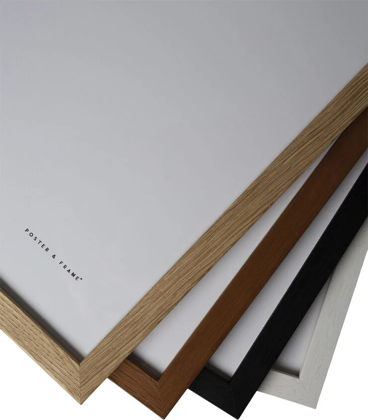 Poster & Frame Rammer Dark oak