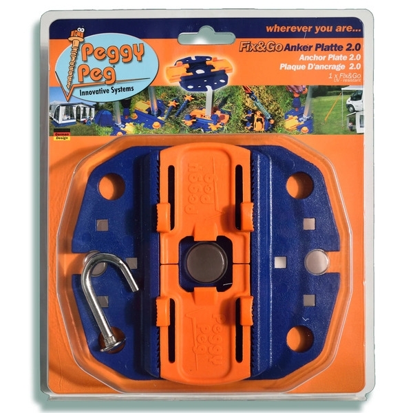 Fix&amp, Go Anker Platte - 1er Set
