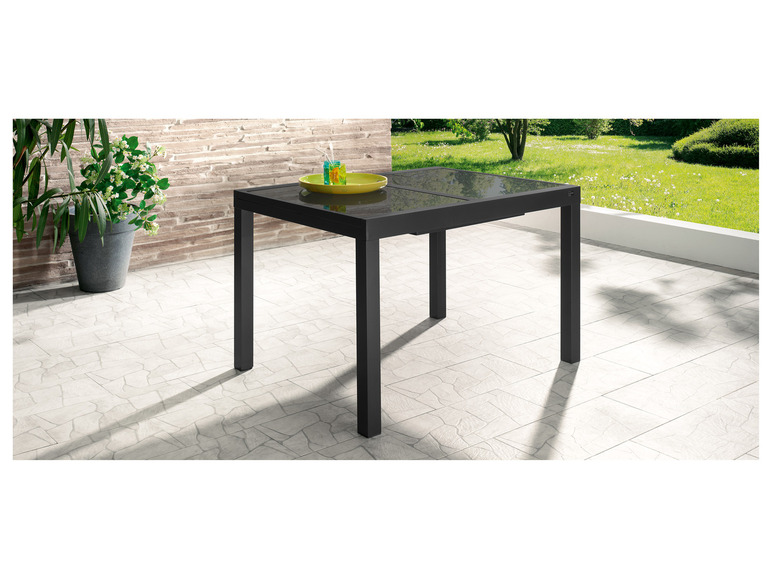 Uitschuifbare aluminium tuintafel Houston