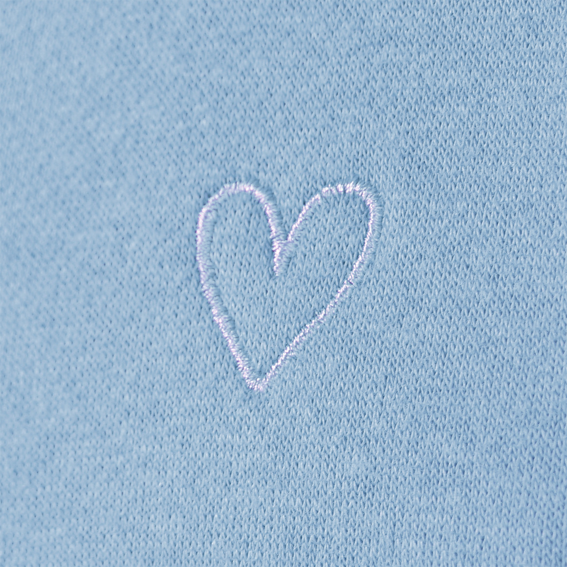 Famy Jungen Sweatjacke mit Bio-Baumwolle hellblau