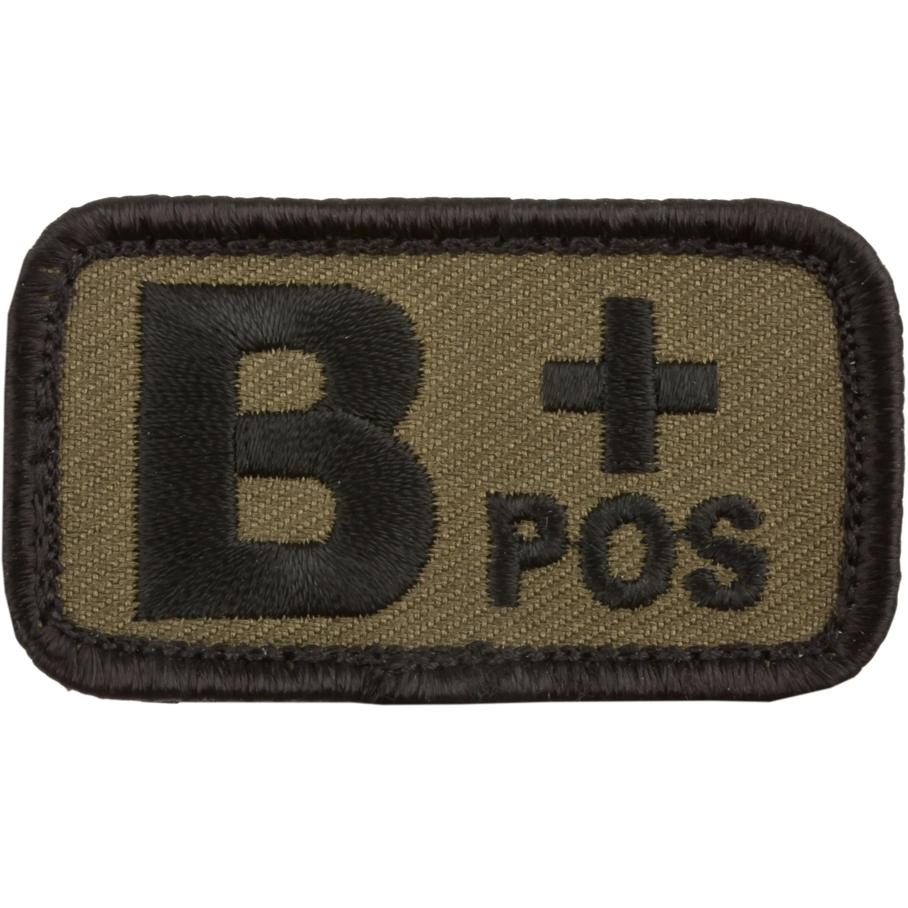 Café Viereck -  Patch Blutgruppe
