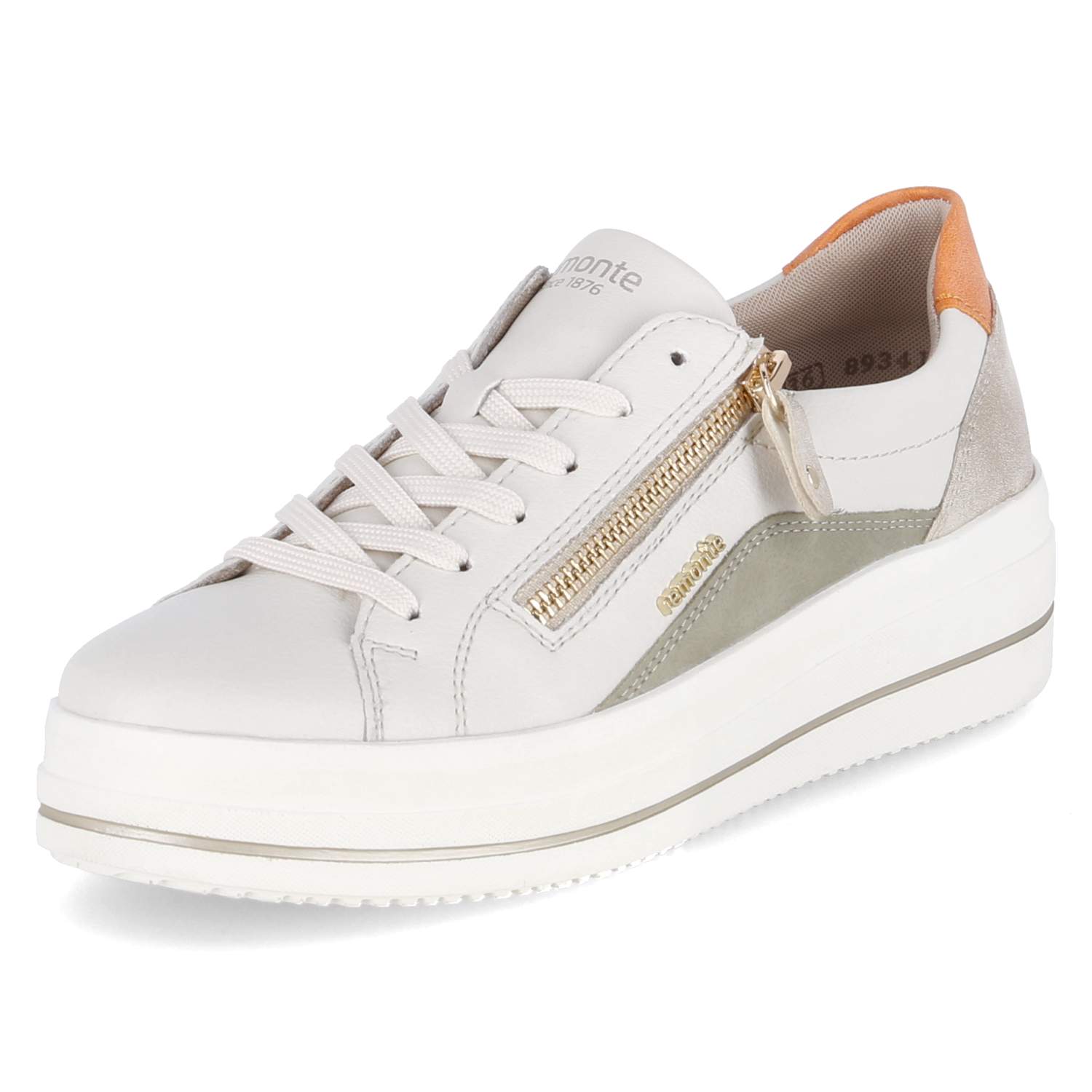 Remonte Halbschuhe - weiss kombi