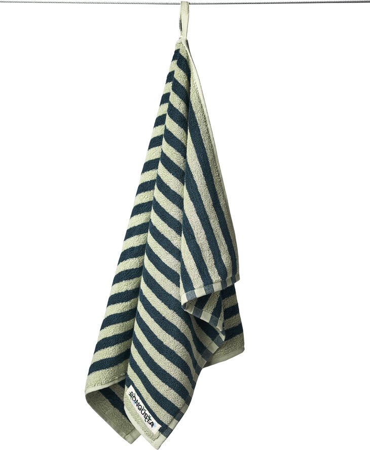 Bongusta Naram Wash Cloth Sea foam & deep teal