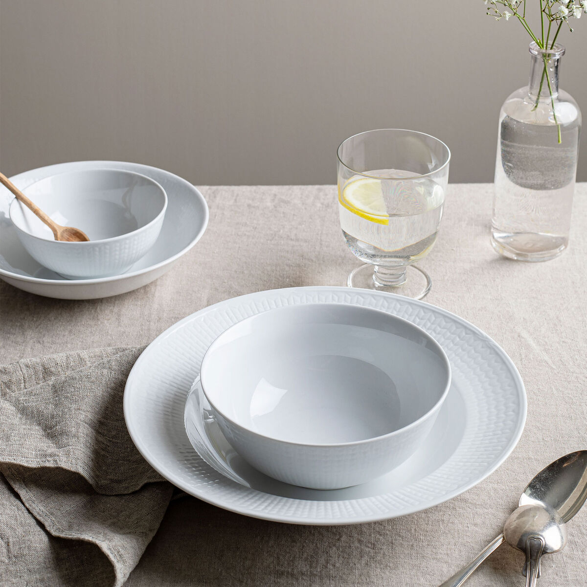 Swedish Grace Snø Tallerken Dyp 19 cm