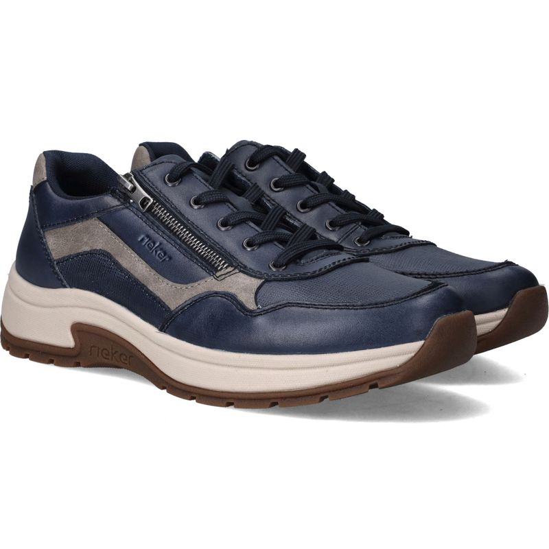 Rieker Sneakers Blauw Heren
