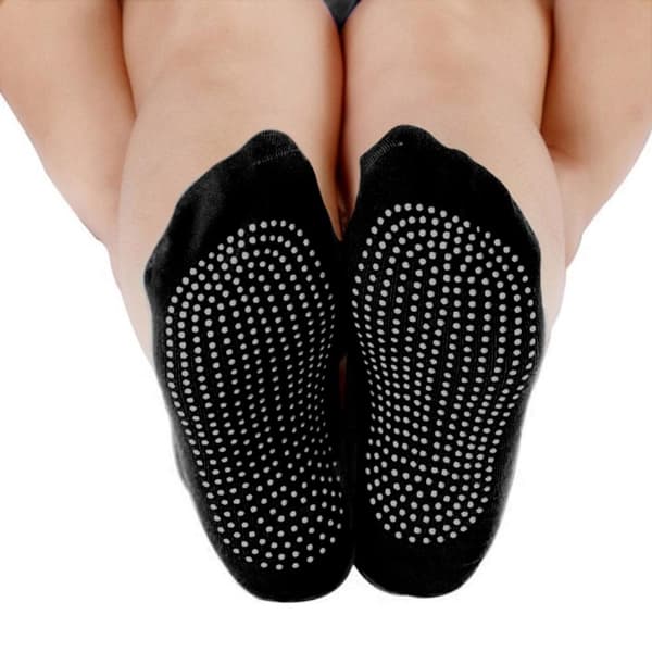 Anti-Slip Yogasokker - Svart