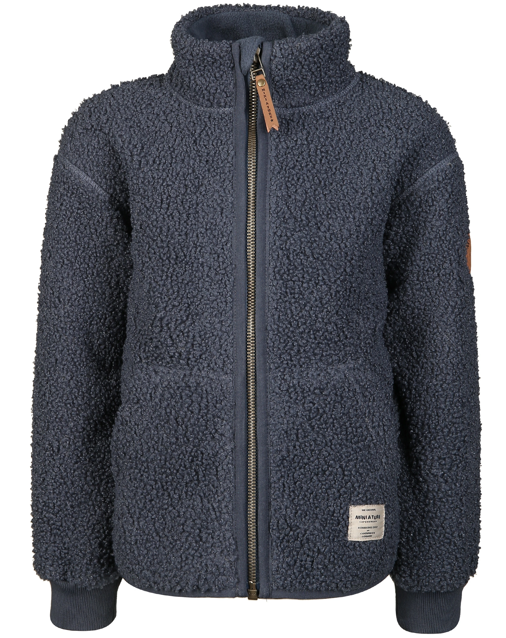 Teddyfleece-Jacke MATSALEH in ombre blue