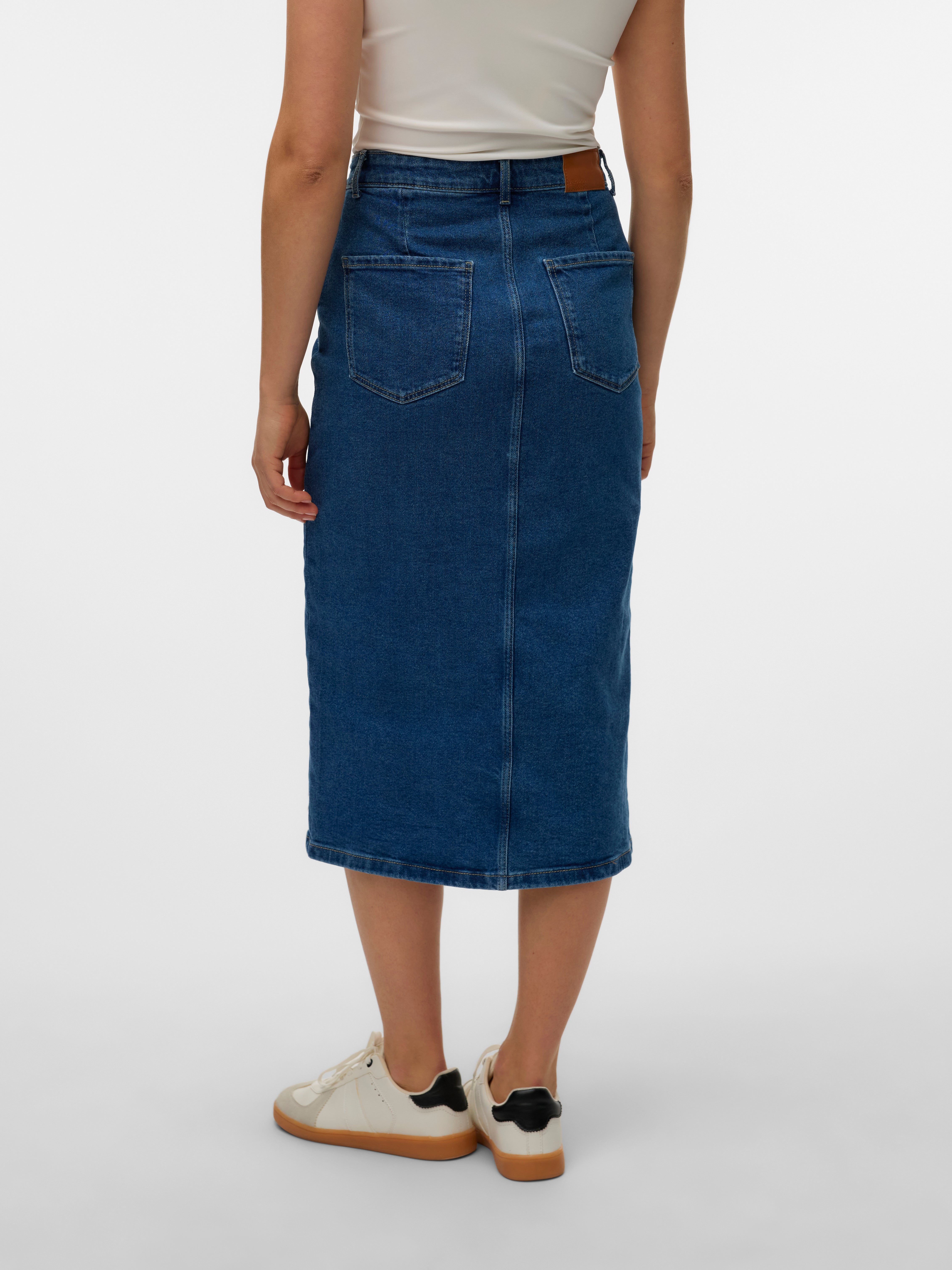 VMNATALIE High waist Midi-rok
