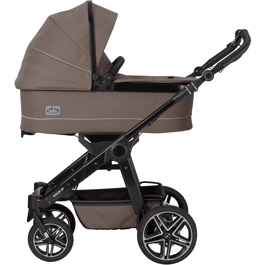 Hartan Kombikinderwagen ROCK IT GTR mit Handbremse Outdoor Toffee (800)