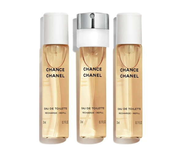CHANEL CHANCE Twist and spray set de recharges – eau de toilette