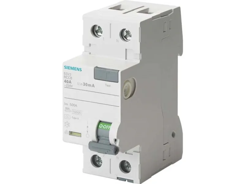 Siemens 5SV36148 FI-sikkerhedsafbryder A 40 A 0.3 A 230 V