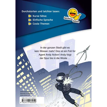 Ravensburger Erstleser - leichter lesen: Agent Andy Action