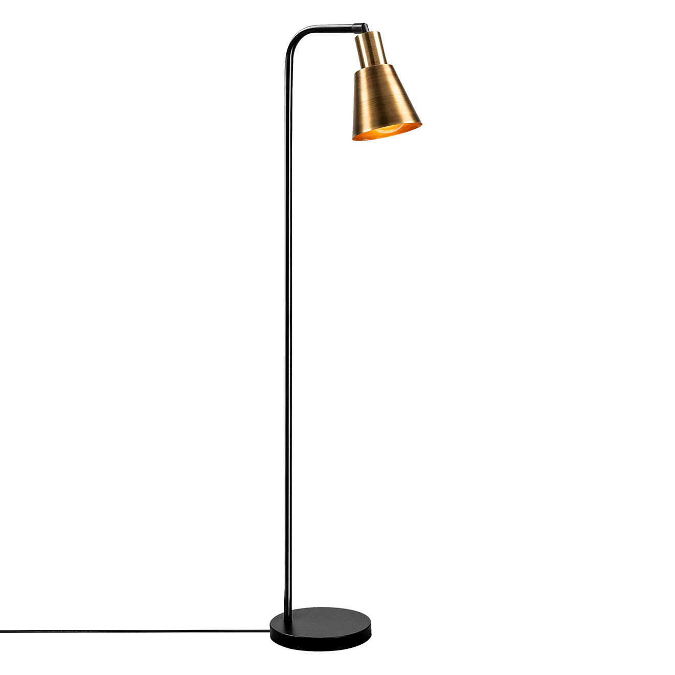 Sheen Lampadaire Emek  noir/vintage - 30x22x120 cm