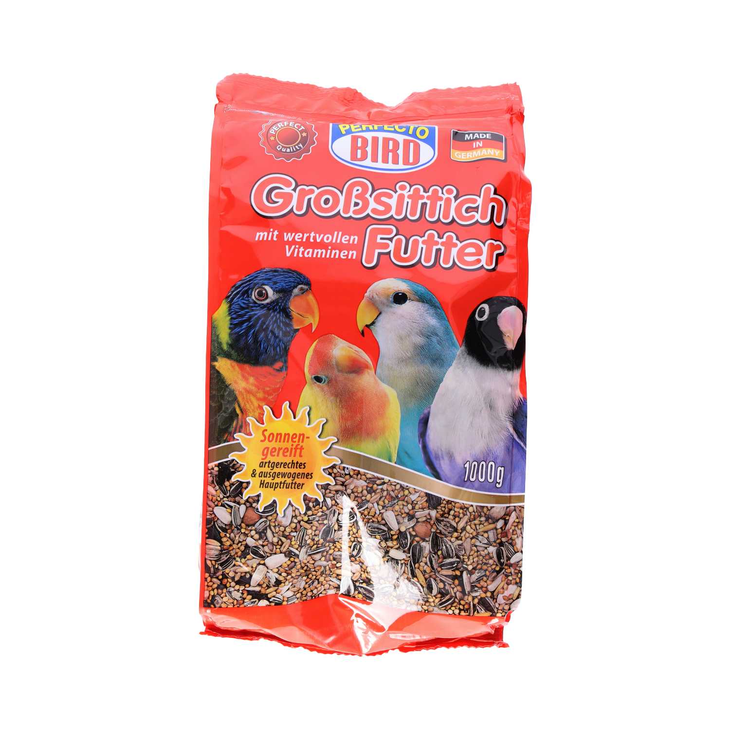 Perfecto Bird Großsittich Futter Vogelfutter 1 kg