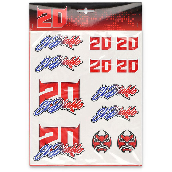 Fabio Quartararo - Stickers 20 El Diablo