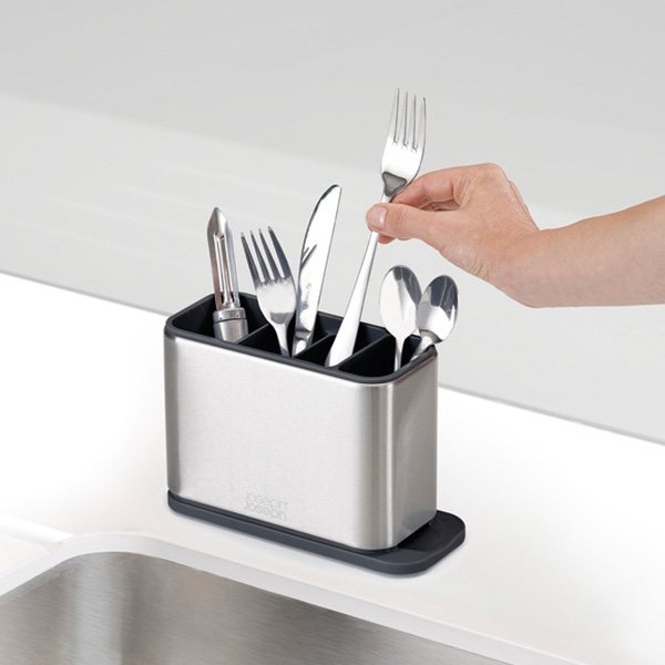 Egouttoir à couverts en inox Surface Joseph Joseph