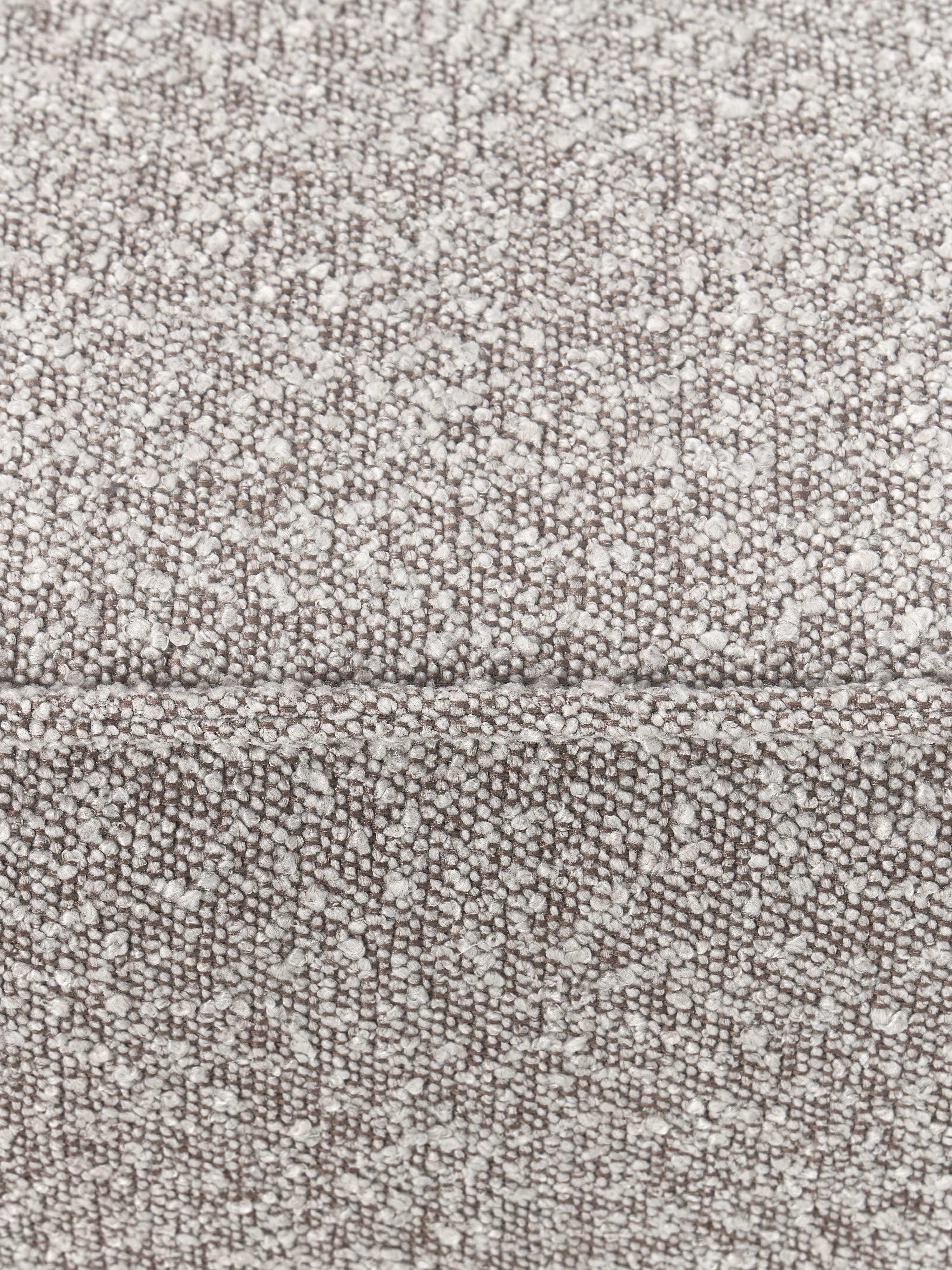 Chaise longue module Lennon van bouclé