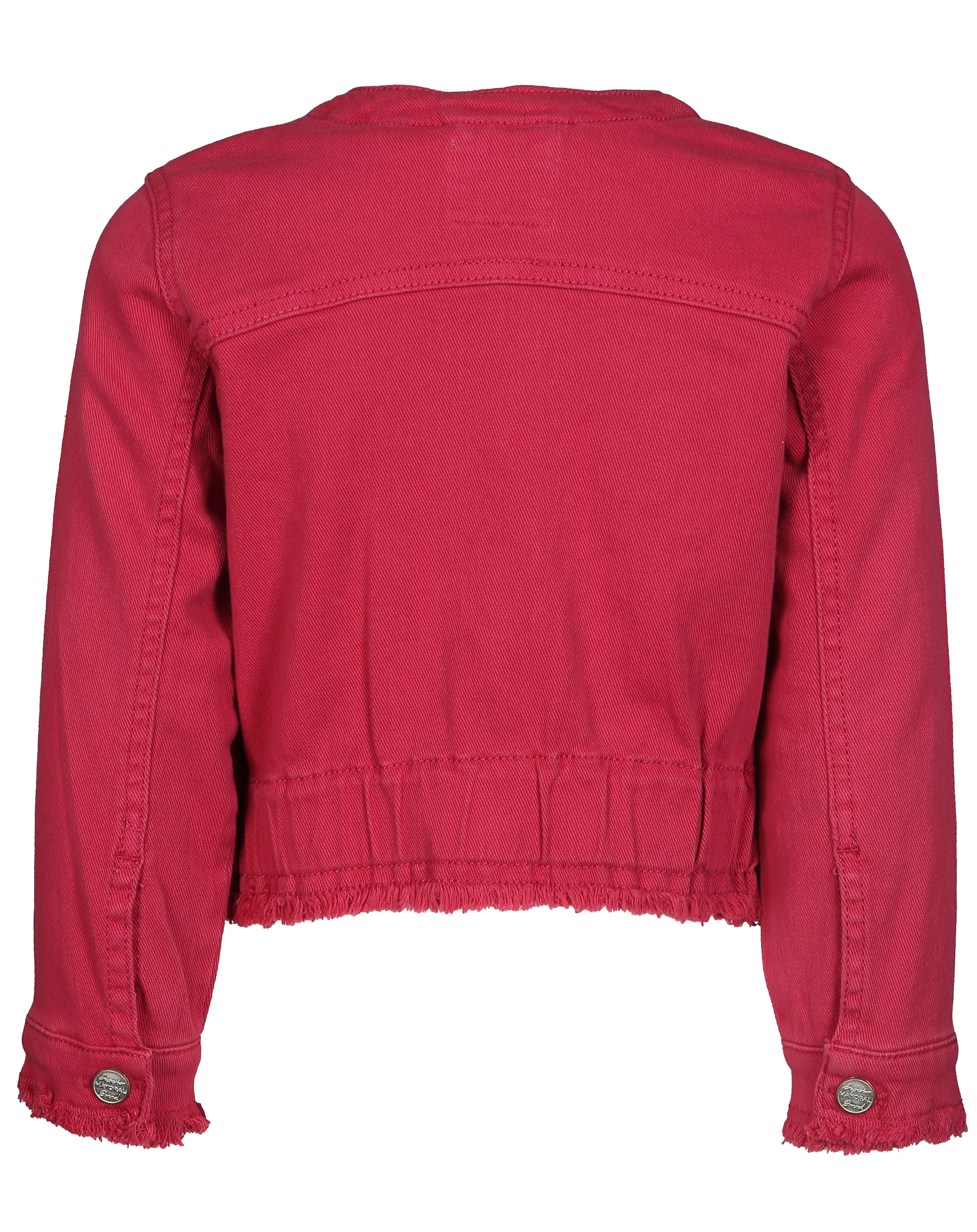 Jacke HIPPIE mit Fransen in hibiskus